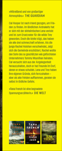 Zusatzmaterial KL 978 3 7587 0027 9 vorne von Wie ein Fluss in der Nacht: Roman von Tana French