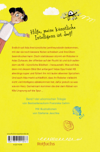 Zusatzmaterial 9783757100186 U4 von Ada und die Künstliche Blödheit – Ein Roboter auf der Flucht von Franziska Gehm, Stefanie Jeschke