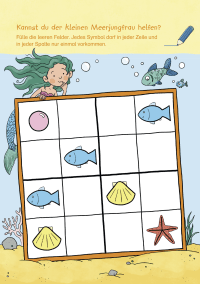 Duden: Mein großer Spiel- und Spaß-Block: Logisches Denken Zusatzmaterial