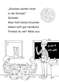 Duden Leseprofi – Mal- und Lernspaß für Erstleser. Endlich Schule! Zusatzmaterial