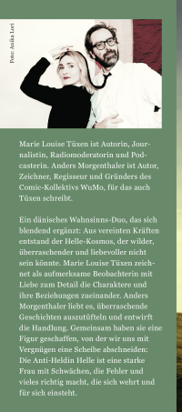 Zusatzmaterial KL 978 3 8105 0004 5 hinten von Der Helle Wahnsinn: Eine Frau schneidet auf von Anders Morgenthaler, Marie Louise Tüxen