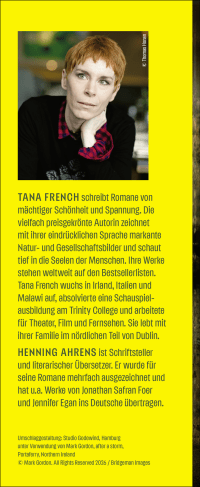 Zusatzmaterial KL 978 3 7587 0027 9 hinten von Wie ein Fluss in der Nacht: Roman von Tana French