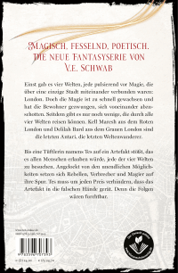 Zusatzmaterial 9783596707393 U4 von Threads of Power: Die feinen Fäden der Magie von V. E. Schwab