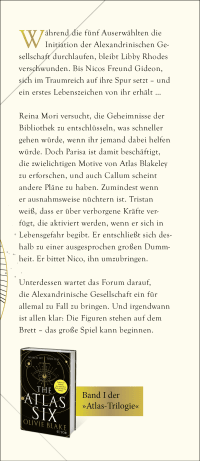 Zusatzmaterial KL 978 3 596 70765 2 vorne von The Atlas Paradox: Schicksal ist eine Entscheidung von Olivie Blake