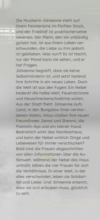 Zusatzmaterial KL 978 3 10 397589 5 vorne von Nebel und Feuer: Roman von Katja Riemann