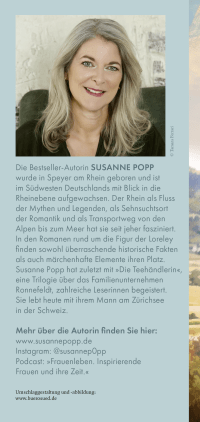 Zusatzmaterial KL 978 3 596 70913 7 hinten von Loreley - Die Frau am Fluss: Roman von Susanne Popp
