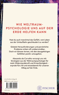 Zusatzmaterial 9783596709045 U4 von Mission Fühlen: Was wir von der Weltraumpsychologie für unseren Alltag lernen können von Alexandra de Carvalho