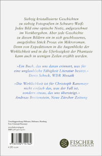 Zusatzmaterial 9783596714162 U4 von Egal wohin, Baby: Mikroromane von Christoph Ransmayr