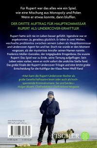 Zusatzmaterial 9783596706174 U4 von Rupert undercover - Ostfriesisches Finale: Der neue Auftrag. Kriminalroman von Klaus-Peter Wolf