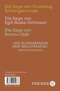 Zusatzmaterial 9783596904273 U4 von Isländersagas 1