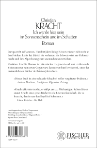 Zusatzmaterial 9783596705887 U4 von Ich werde hier sein im Sonnenschein und im Schatten: Roman von Christian Kracht