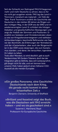 Zusatzmaterial KL 978 3 10 397316 7 vorne von Aufbruch des Gewissens: Eine Geschichte der Deutschen von 1942 bis heute von Frank Trentmann