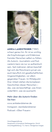Zusatzmaterial KL 978 3 8105 3074 5 hinten von So wie du mich kennst: Roman von Anika Landsteiner