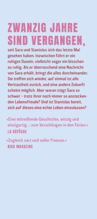 Zusatzmaterial KL 978 3 7587 0017 0 vorne von Die Chance unseres Lebens: Roman von Sophie Astrabie