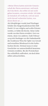 Zusatzmaterial KL 978 3 10 030058 4 vorne von Mein Fall von Josef Haslinger