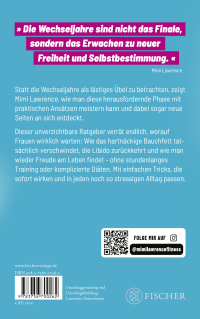 Zusatzmaterial 9783758700262 U4 von Wenn nicht jetzt, wann dann?: Neustart Wechseljahre: Fit, cool und voller Energie von Mimi Lawrence
