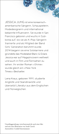 Zusatzmaterial KL 978 3 8414 0107 6 hinten von Bright - Love & K-Pop: Roman von Jessica Jung