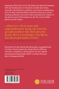 Zusatzmaterial 9783596710355 U4 von Gittersee: Roman von Charlotte Gneuß