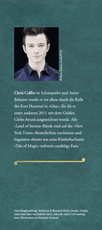 Zusatzmaterial KL 978 3 7335 0764 0 hinten von Land of Stories: Das magische Land – Die Suche nach dem Wunschzauber von Chris Colfer, Brandon Dorman