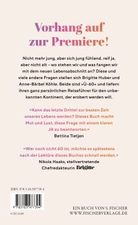 Zusatzmaterial 9783103977394 U4 von Finally Myself! Living your best life at the age of 60: Wie wir mit 60 anfangen, unser bestes Leben zu leben von Brigitte Huber, Anne-Bärbel Köhle