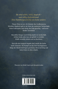 Zusatzmaterial 9783596712502 U4 von Gifted and Talented: Aufstieg und Fall einer magischen Familie von Olivie Blake