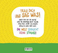 Zusatzmaterial 9783737357135 U4 von Trau dich, sag was! von Peter H. Reynolds