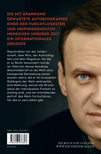 Zusatzmaterial 9783103976823 U4 von Patriot: Meine Geschichte von Alexej Nawalny
