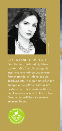 Zusatzmaterial KL 978 3 596 70084 4 hinten von Die Senfblütensaga - Wege des Schicksals: Roman von Clara Langenbach