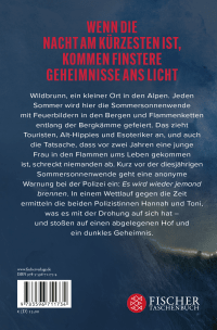 Zusatzmaterial 9783596711734 U4 von Sonnenwende - Die hellste Nacht. Deine dunkelste Stunde: Thriller von Ulrike Gerold, Wolfram Hänel