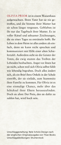 Zusatzmaterial KL 978 3 596 70742 3 hinten von Gallant: Im Garten der Schatten von V. E. Schwab