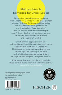Zusatzmaterial 9783596709472 U4 von Wozu das alles?: Eine philosophische Reise zum Sinn des Lebens von Christian Uhle