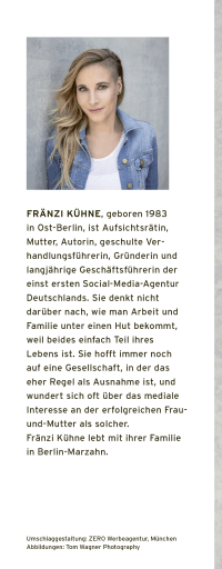 Zusatzmaterial KL 978 3 596 70582 5 hinten von Was Männer nie gefragt werden: Ich frage trotzdem mal. von Fränzi Kühne