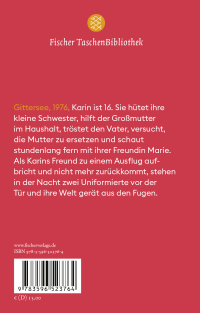 Zusatzmaterial 9783596523764 U4 von Gittersee: Roman von Charlotte Gneuß