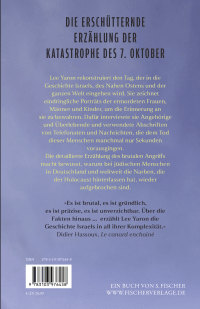 Zusatzmaterial 9783103976458 U4 von Israel, 7. Oktober: Protokoll eines Anschlags von Lee Yaron