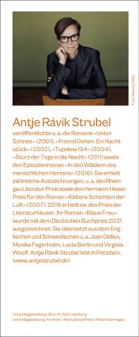 Zusatzmaterial KL 978 3 10 397171 2 hinten von The Influence of the Pheasants: Roman von Antje Rávik Strubel
