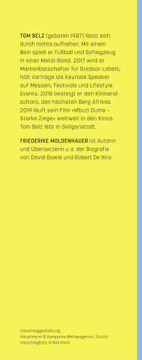 Zusatzmaterial KL 978 3 596 00138 5 hinten von Do what you can't: Mit einem Bein auf den Kilimandscharo von Tom Belz