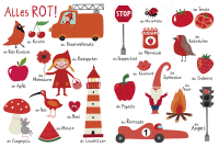 Blaubeerblau und Hummelgelb Mein knallig buntes Farbenbuch Zusatzmaterial