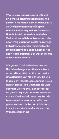 Zusatzmaterial KL 978 3 7587 0021 7 vorne von Und plötzlich ist nichts mehr, wie es war: Ein Notfallseelsorger über Schicksalsschläge und Hoffnung von Albi Roebke