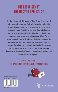 Zusatzmaterial 9783596713387 U4 von Playbook - Das Herz spielt, wie es will von Rebecca Jenshak