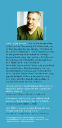Zusatzmaterial KL 978 3 596 70424 8 hinten von Der Rhein: Biographie eines Flusses von Hans Jürgen Balmes