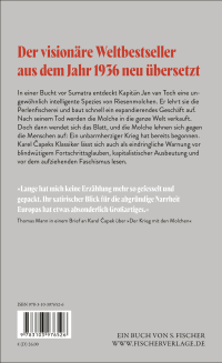 Zusatzmaterial 9783103976526 U4 von Der Krieg mit den Molchen: Roman von Karel Čapek