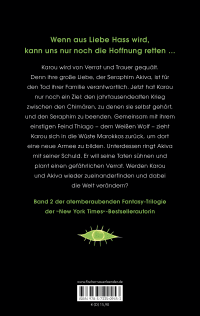 Zusatzmaterial 9783733509453 U4 von Days of Blood and Starlight von Laini Taylor