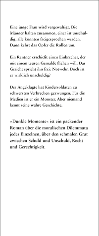 Zusatzmaterial KL 978 3 10 397669 4 vorne von Dunkle Momente: Roman von Elisa Hoven