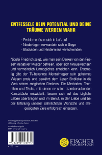 Zusatzmaterial 9783596193974 U4 von Ich weiß, was in dir steckt: Mit mentalen Tricks Unmögliches erreichen von Nicolai Friedrich