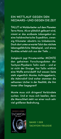 Zusatzmaterial KL 978 3 596 70734 8 vorne von Tachyon: Das Schiff von Brandon Q. Morris