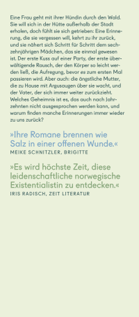 Zusatzmaterial KL 978 3 10 397690 8 vorne von Wiederholung: Roman von Vigdis Hjorth