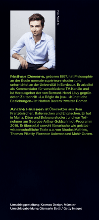 Zusatzmaterial KL 978 3 10 397537 6 hinten von Künstliche Beziehungen: Roman von Nathan Devers