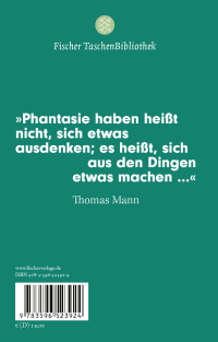 Zusatzmaterial 9783596523924 U4 von Meerfahrt mit Don Quijote von Thomas Mann