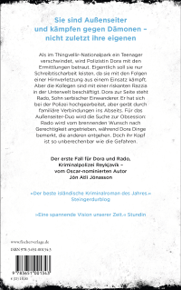 Zusatzmaterial 9783651001343 U4 von Schmerz : Ein Fall für Dora und Rado von Jón Atli Jónasson
