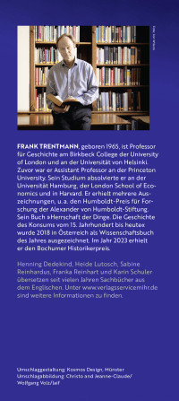 Zusatzmaterial KL 978 3 10 397316 7 hinten von Aufbruch des Gewissens: Eine Geschichte der Deutschen von 1942 bis heute von Frank Trentmann